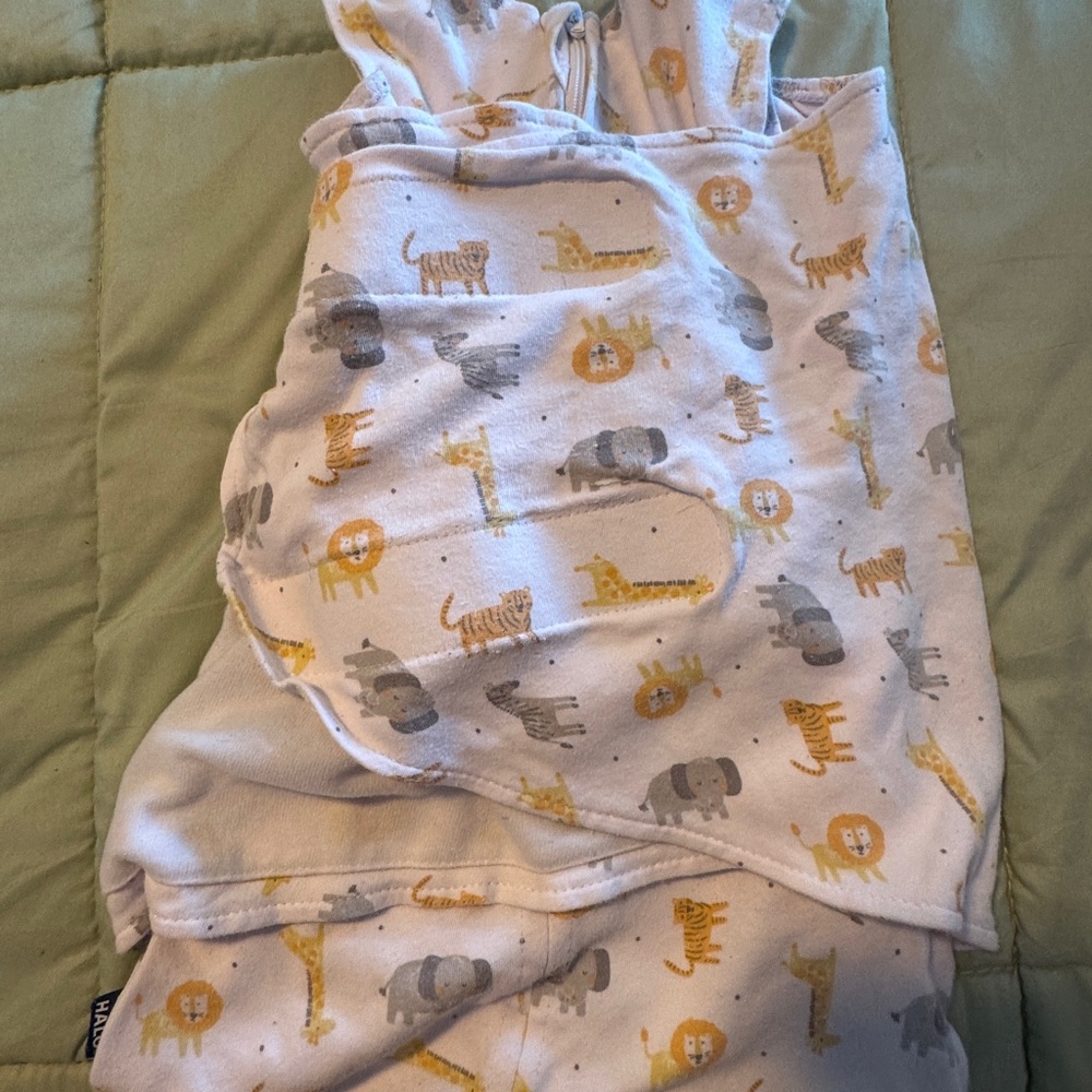 Animal Print Baby Swaddle